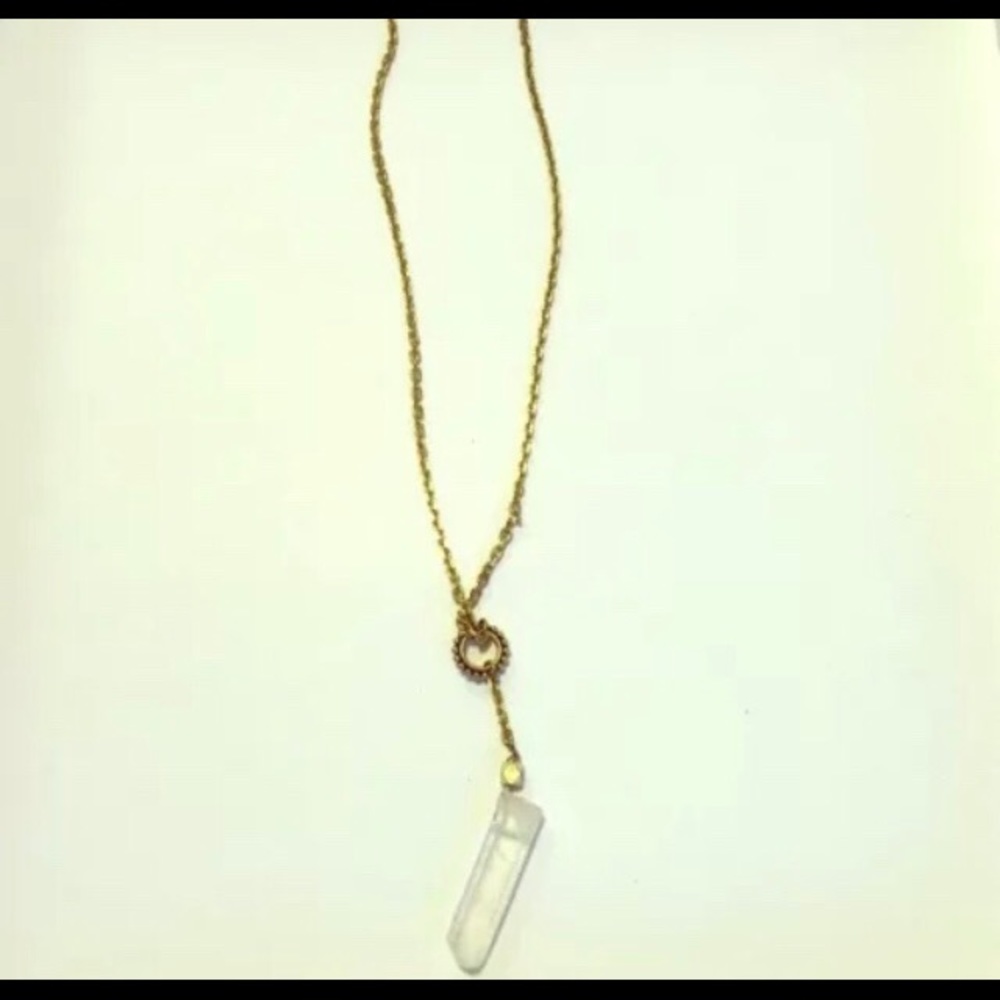 Quartz Pendant Necklace - Vanessa Mooney